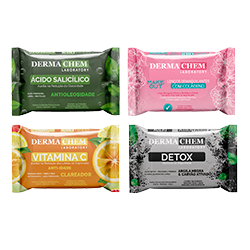 Logo makeup remover wipes,balanced pH and alcohol-free